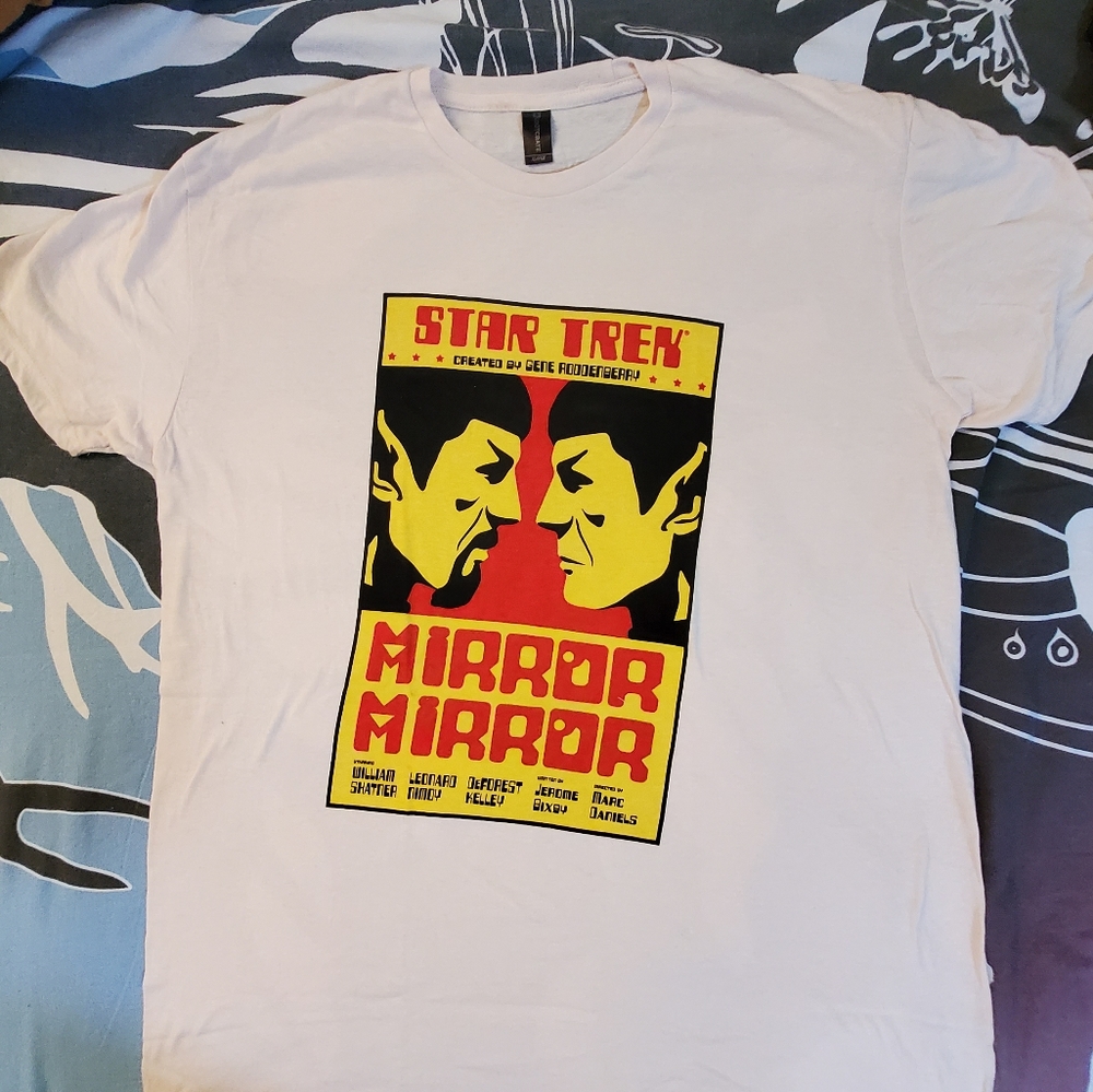 NWOT Star Trek Mirror Mirror Graphic Tee